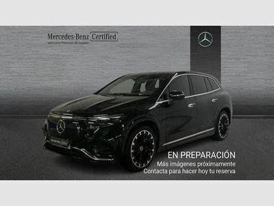 Negro Usado 2023 Mercedes EQS580 AMG line SUV | 84.990 €