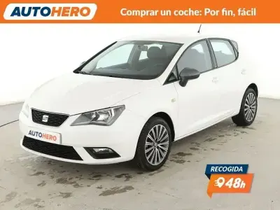 Usado Seat Ibiza CONNECT 75 CV (55 kW) 2015 Blanco Berlina