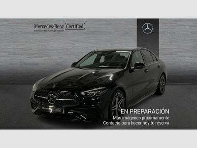 Negro Usado 2022 Mercedes C220 Berlina | 38.990 € (Precio justo)