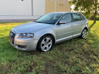 Usado Audi A3 Ambiente 105 CV (77 kW) 2007 Gris / plata Utilitario