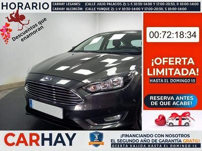 Usado Ford Focus Titanium 126 CV (92 kW) 2018 Gris Berlina