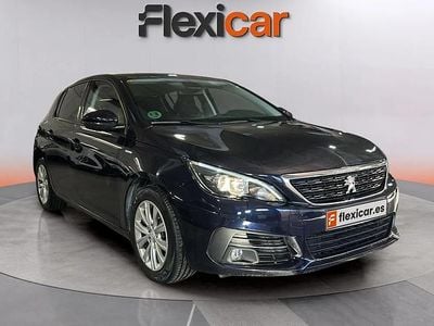 Usado Peugeot 308 Active 131 CV (96 kW) 2020 Azul Utilitario