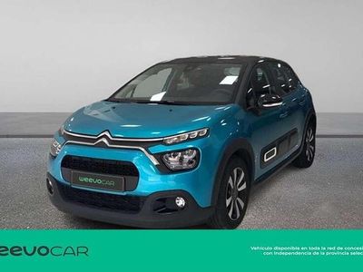 Usado Citroën C3 Feel 83 CV (61 kW) 2021 Azul Utilitario