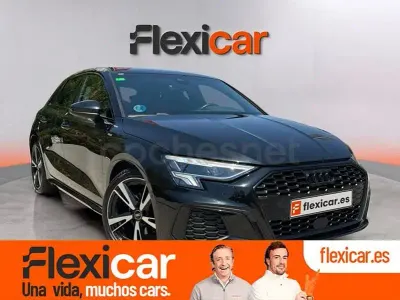 Usado Audi A3 150 CV (110 kW) 2021 Negro Berlina