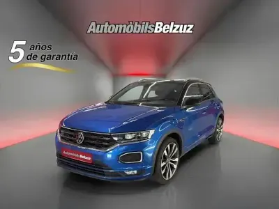 Usado VW T-Roc Sport 150 CV (110 kW) 2021 Azul SUV