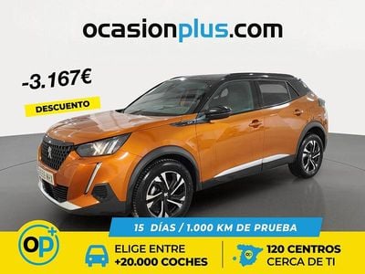 Naranja Usado 2023 Peugeot 2008 GTi SUV | 17.300 € (Precio justo)