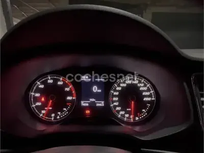 Usado Seat Leon FR 150 CV (110 kW) 2019 Negro Berlina