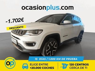 Usado Jeep Compass Limited 140 CV (102 kW) 2017 Blanco SUV