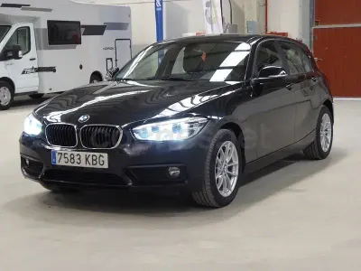 Usado BMW 116 Efficient Dynamics 116 CV (85 kW) 2017 Negro Utilitario
