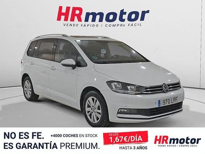 Usado VW Touran Advance 150 CV (110 kW) 2021 Blanco Monovolumen