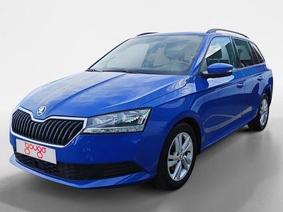 Usado Skoda Fabia Ambition 95 CV (69 kW) 2022 Azul Berlina