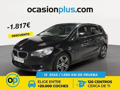 Usado BMW 218 Active Tourer 150 CV (110 kW) 2019 Negro Monovolumen
