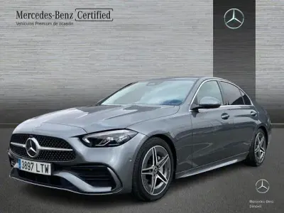 Usado Mercedes C200 204 CV (150 kW) 2022 Gris selenita