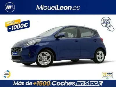 Usado Hyundai i10 67 CV (49 kW) 2022 Azul Utilitario