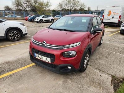 Usado Citroën C3 Feel 82 CV (60 kW) 2019 Rojo Utilitario
