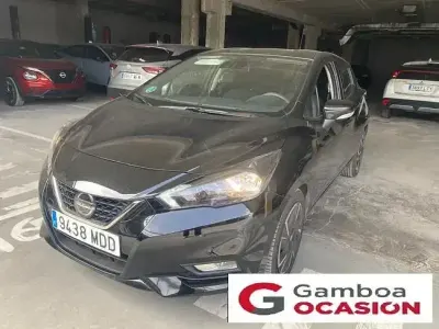 Usado Nissan Micra Acenta 92 CV (67 kW) 2022 Negro Utilitario