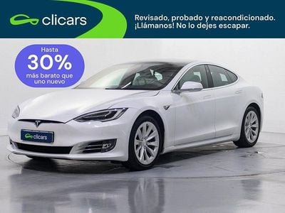 Usado Tesla Model S Long Range AWD 580 kW (789 CV) 2020 Blanco Utilitario