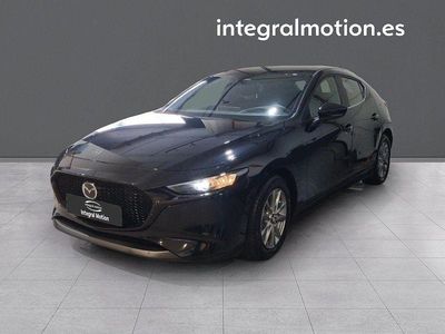 Usado Mazda 3 Prime-Line 140 CV (102 kW) 2025 Negro Berlina