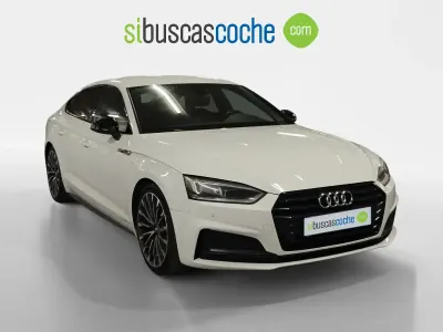 Usado Audi A5 Sportback 150 CV (110 kW) 2018 Blanco Utilitario