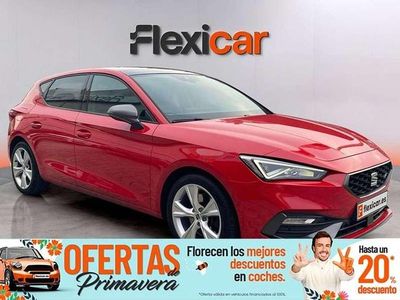 Usado Seat Leon FR 150 CV (110 kW) 2022 Rojo Utilitario