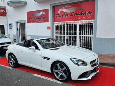 Blanco Usado 2018 Mercedes SLC200 Descapotable | 28.999 €