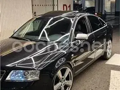 Usado Audi A6 150 CV (110 kW) 2000 Negro Berlina