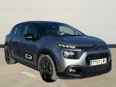 Usado Citroën C3 Feel 83 CV (61 kW) 2022 Gris Utilitario