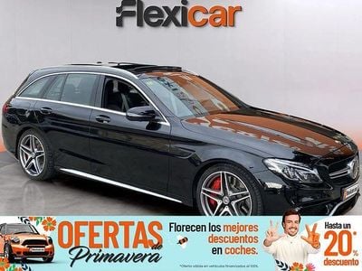 Usado Mercedes C63S AMG AMG 510 CV (375 kW) 2017 Negro