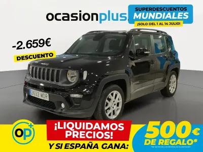 Usado Jeep Renegade Limited 130 CV (95 kW) 2023 Negro SUV