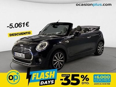 Usado Mini Cooper D Cabriolet 116 CV (85 kW) 2017 Negro Descapotable