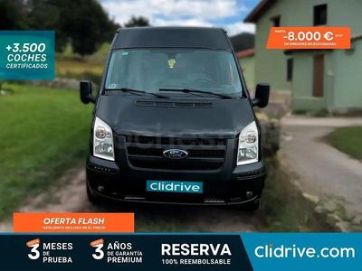 Usado Ford Transit 125 CV (91 kW) 2013 Negro Recogida