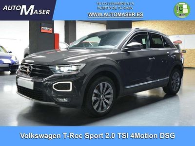 Begagnad VW T-Roc Sportline 190 HK (139 kW) 2021 Grå SUV