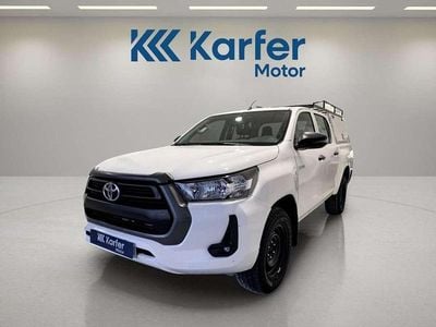 Blanco Usado 2021 Toyota HiLux Recogida | 29.990 € (Precio justo)