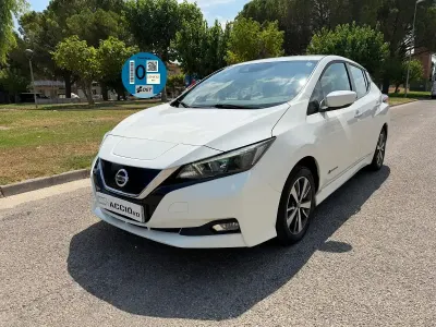 Usado Nissan Leaf N-Connecta 110 kW (150 CV) 2019 Blanco Utilitario