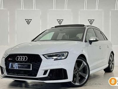 Usado Audi RS3 Sportback Advanced 400 CV (294 kW) 2020 Blanco Utilitario