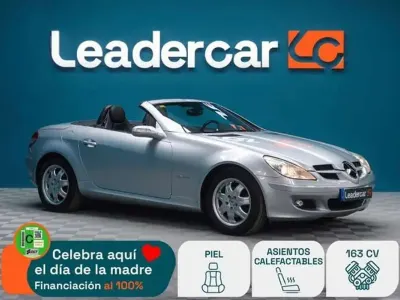 Usado Mercedes SLK200 163 CV (119 kW) 2004 Plateado Descapotable