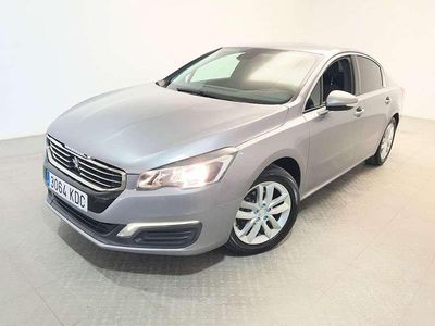 Usado Peugeot 508 Active 120 CV (88 kW) 2017 Gris Berlina