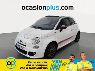Usado Fiat 500C S 69 CV (50 kW) 2015 Blanco Descapotable