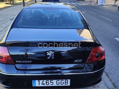 Usado Peugeot 407 Sport 136 CV (100 kW) 2008 Negro Berlina