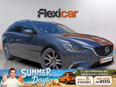 Usado Mazda 6 Luxury 150 CV (110 kW) 2016 Gris / plata Familiar