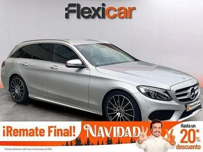 Gris Usado 2018 Mercedes C220 Familiar | 24.990 € (Precio justo)