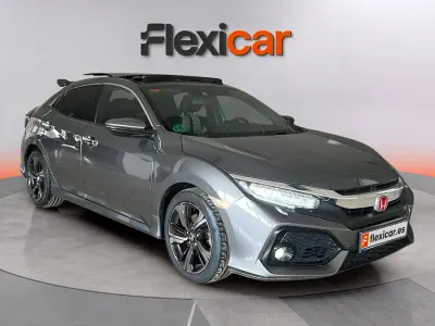 Begagnad Honda Civic Sport 182 HK (133 kW) 2017 Grå Sedan