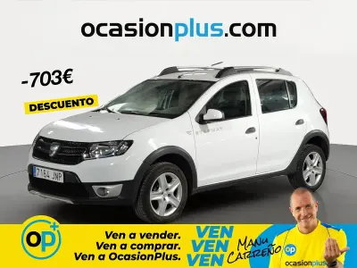 Usado Dacia Sandero Stepway 90 CV (66 kW) 2016 Blanco
