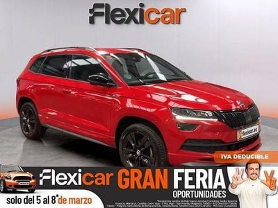 Usado Skoda Karoq 150 CV (110 kW) 2021 Rojo SUV
