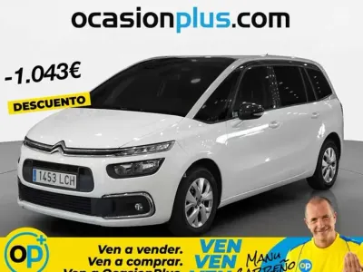 Usado Citroën C4 SpaceTourer Live 131 CV (96 kW) 2019 Blanco Monovolumen