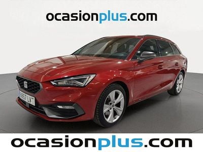 Usado Seat Leon FR 150 CV (110 kW) 2022 Rojo Monovolumen