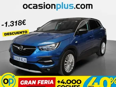 Usado Opel Grandland X Excellence 120 CV (88 kW) 2018 Azul SUV