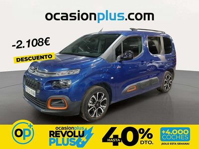 Usado Citroën Berlingo PureTech 110 CV (80 kW) 2019 Azul Monovolumen