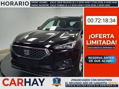 Negro Usado 2021 Seat Tarraco Style SUV | 24.890 € (Precio justo)