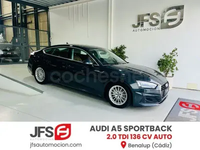 Usado Audi A5 Sportback Advanced Plus 163 CV (119 kW) 2020 Gris / plata Utilitario
